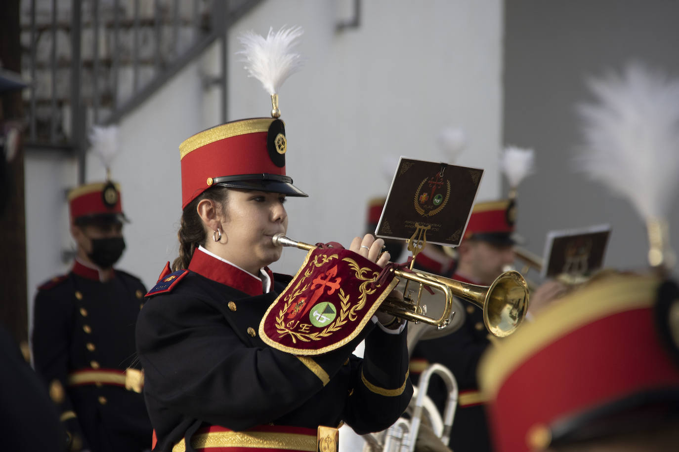 Fotos: La Plaza de la Alcazaba acoge varios conciertos de bandas con un fin solidario