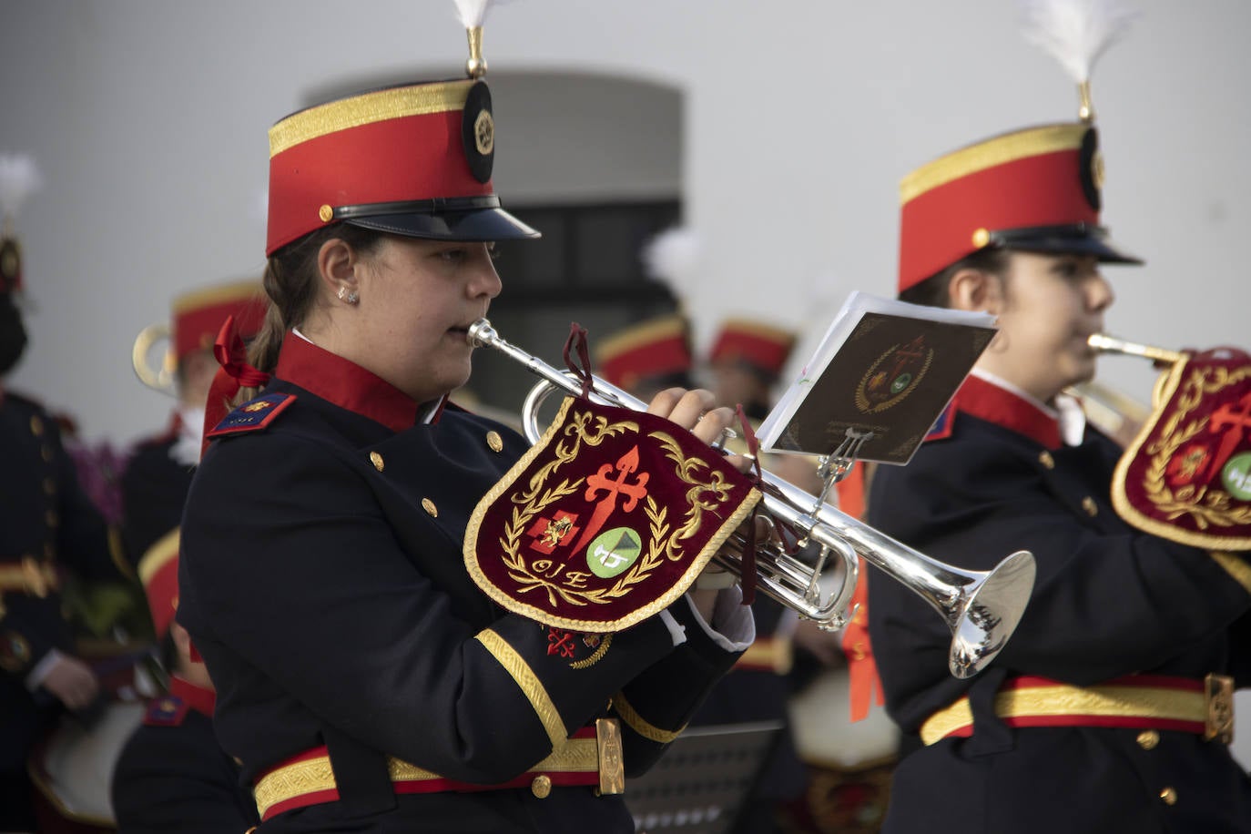 Fotos: La Plaza de la Alcazaba acoge varios conciertos de bandas con un fin solidario