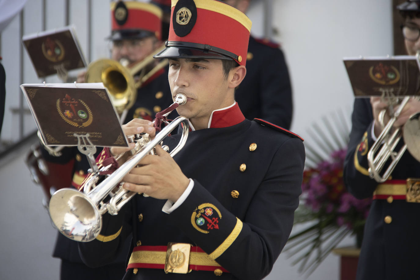 Fotos: La Plaza de la Alcazaba acoge varios conciertos de bandas con un fin solidario