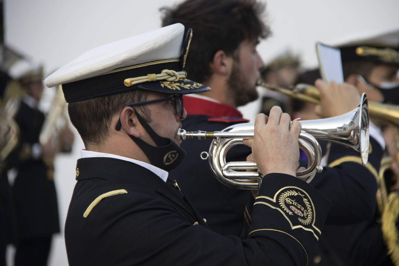 Fotos: La Plaza de la Alcazaba acoge varios conciertos de bandas con un fin solidario
