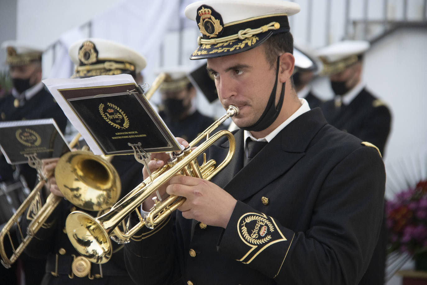 Fotos: La Plaza de la Alcazaba acoge varios conciertos de bandas con un fin solidario