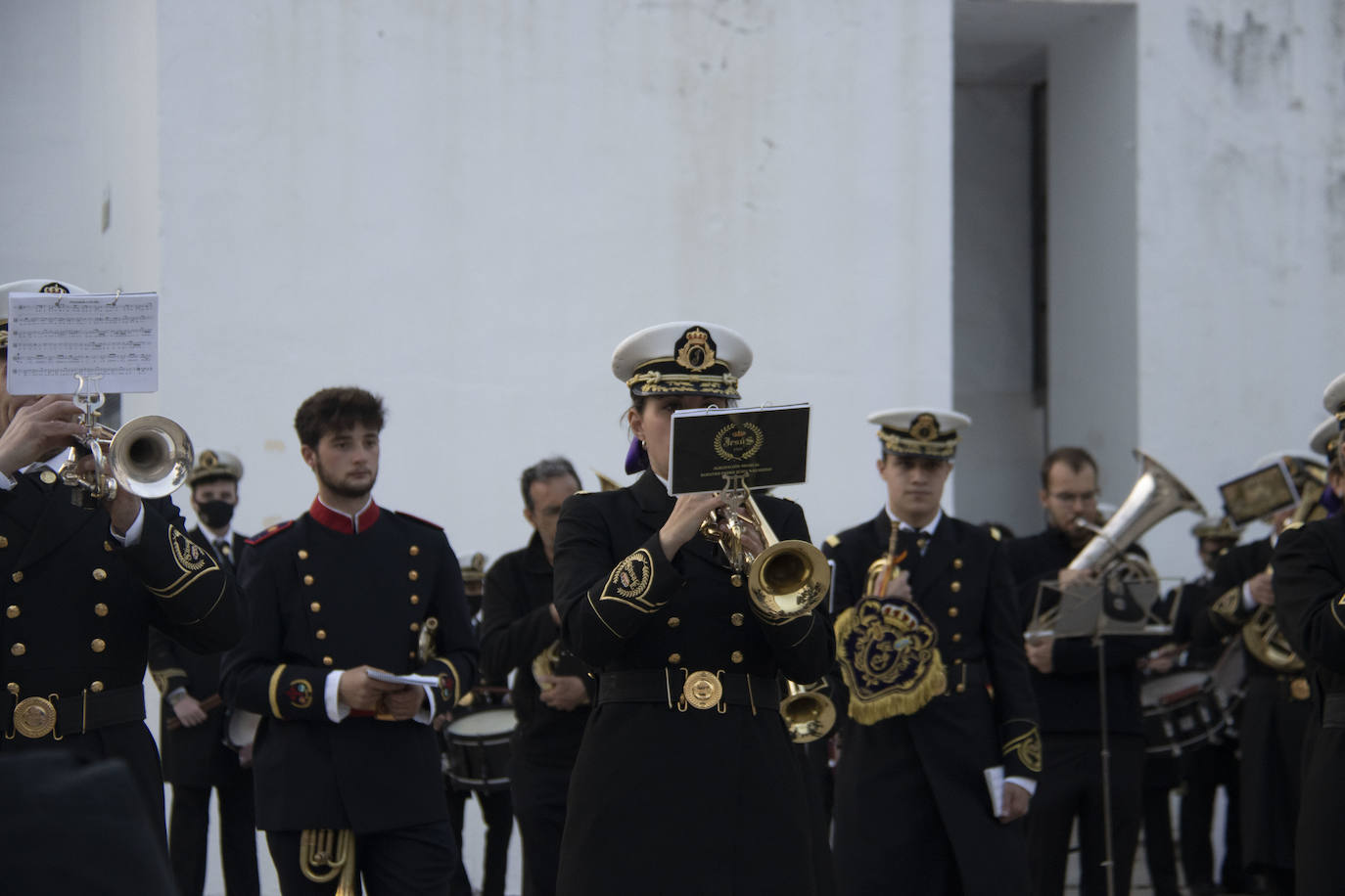 Fotos: La Plaza de la Alcazaba acoge varios conciertos de bandas con un fin solidario