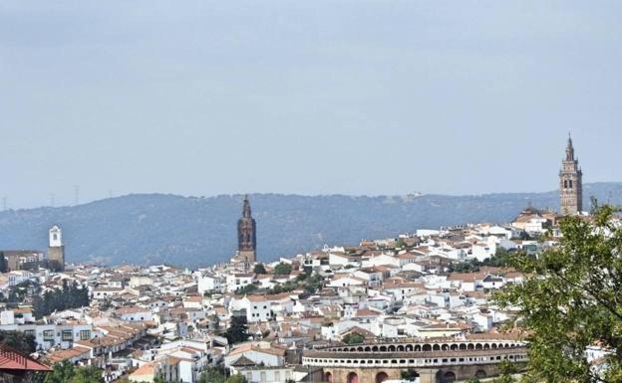 Panorámica de Jerez de los Caballeros.