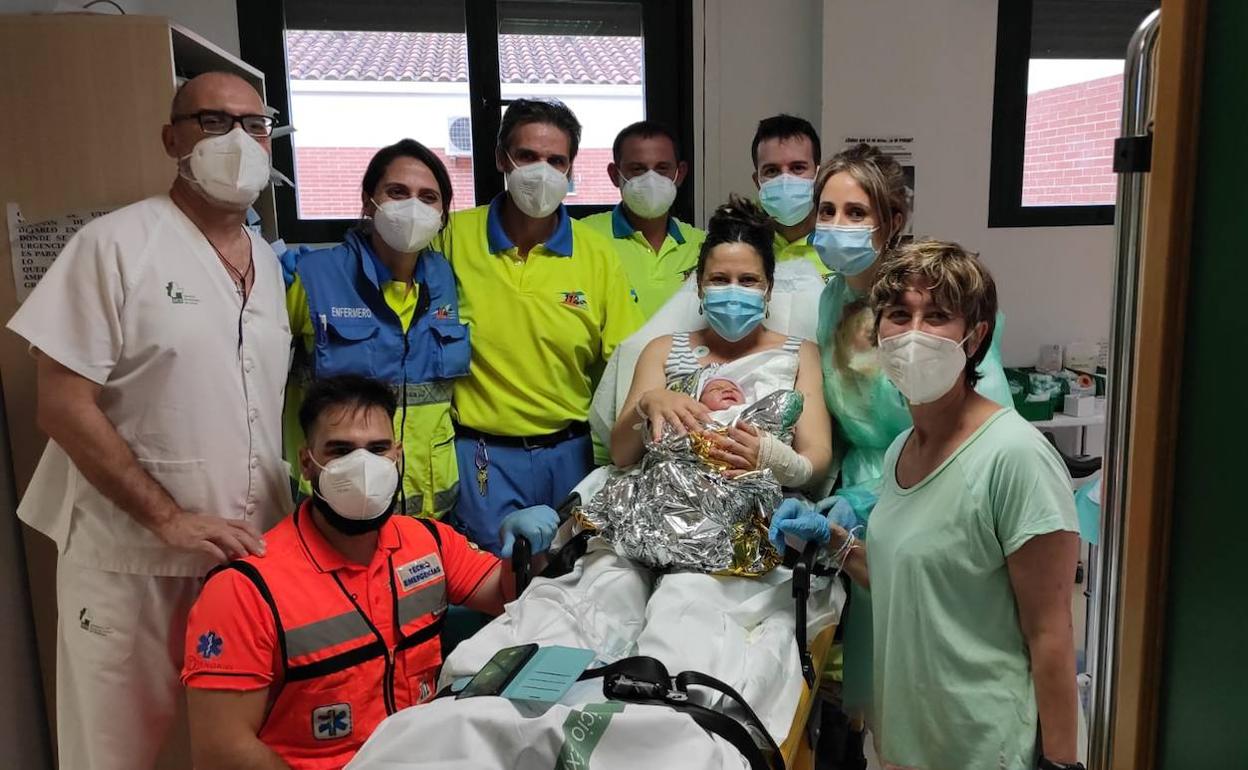 Una mujer da a luz en el centro de salud de Jerez de los Caballeros