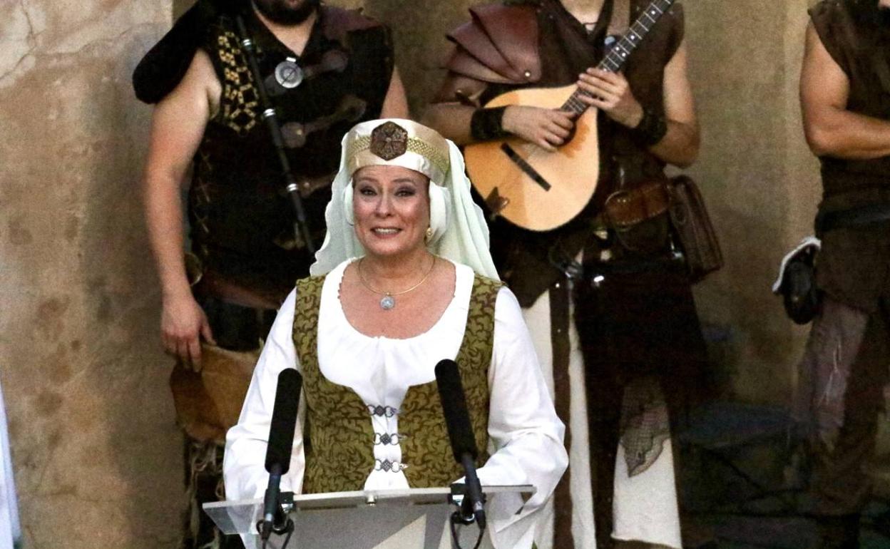 Silvia Carrasco Tanco, pregonera del XVIII Festival Templario. 