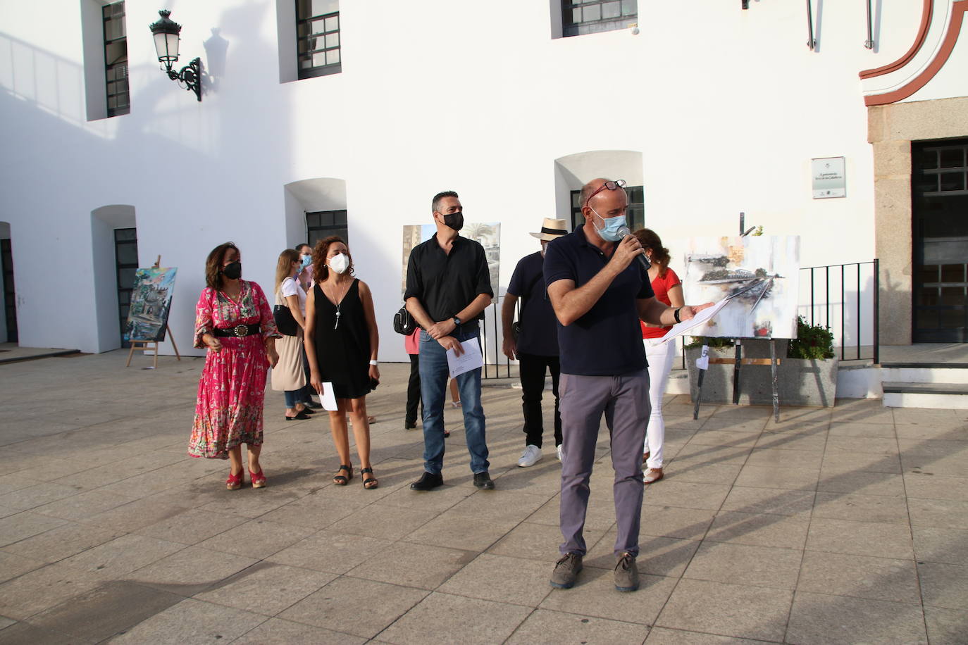 Fotos: Francisco Javier Fernández gana el XVII Concurso de pintura al aire libre &#039;Francisco Benavides&#039;