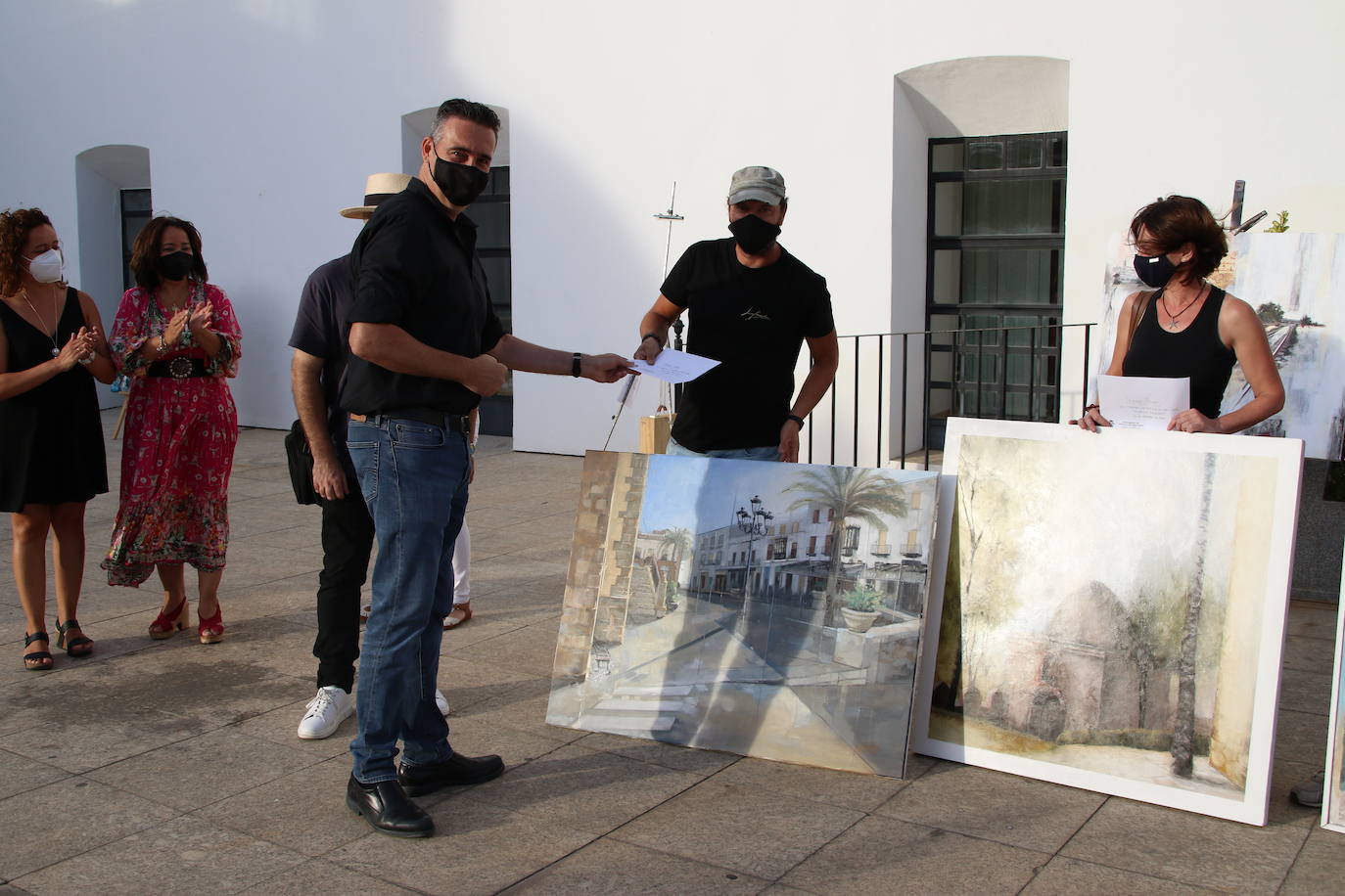 Fotos: Francisco Javier Fernández gana el XVII Concurso de pintura al aire libre &#039;Francisco Benavides&#039;