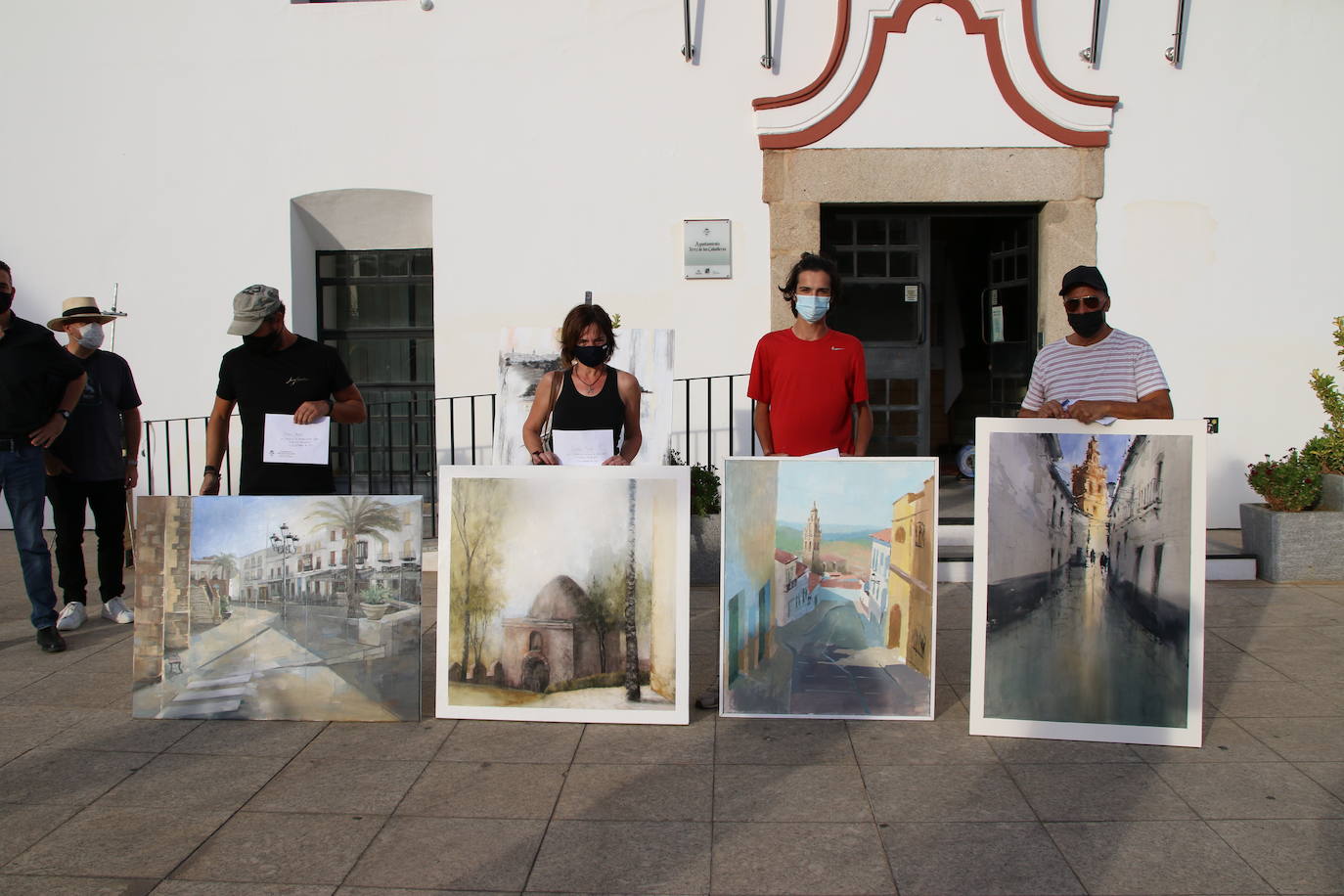 Fotos: Francisco Javier Fernández gana el XVII Concurso de pintura al aire libre &#039;Francisco Benavides&#039;