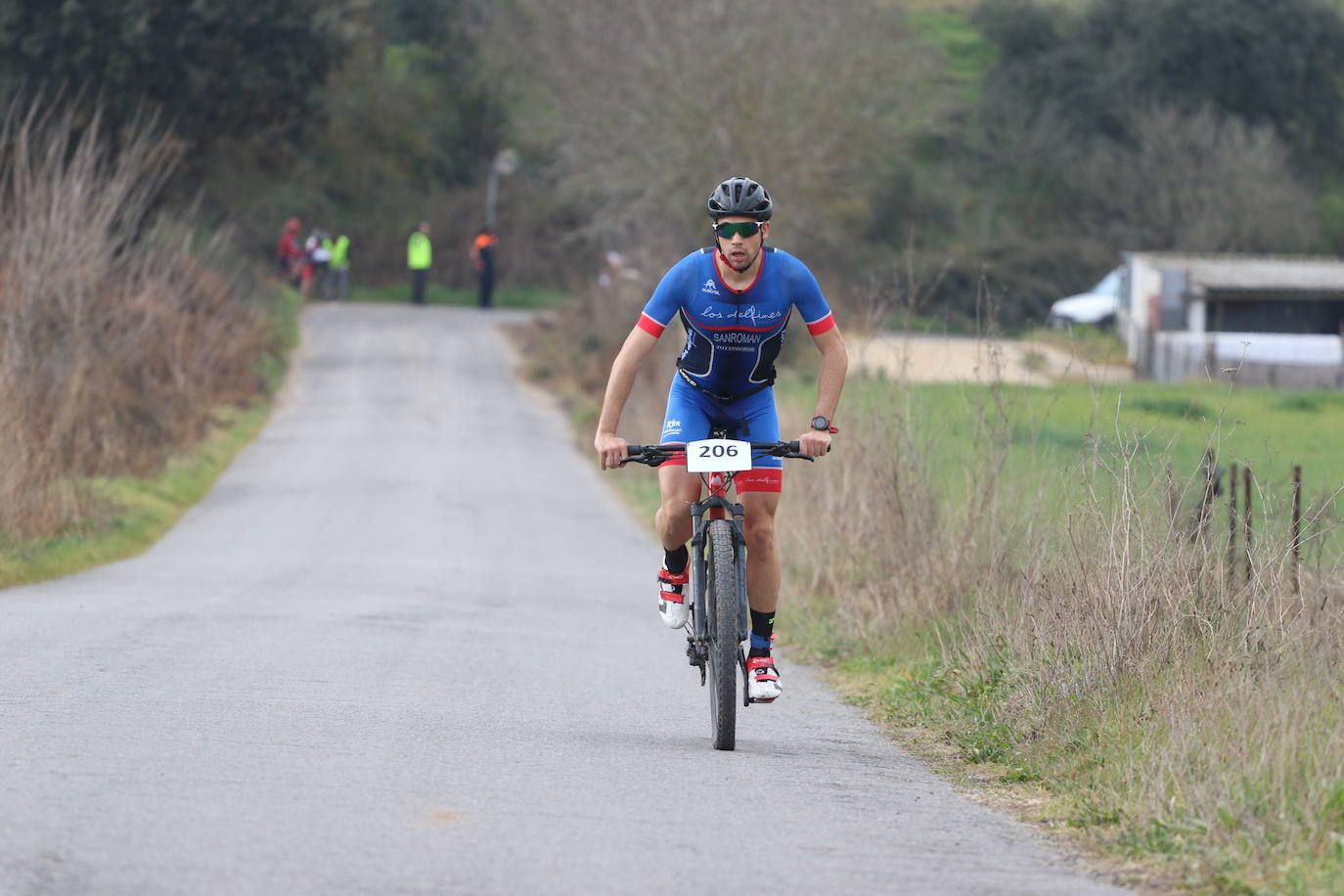 Fotos: Carlos Cobos e Irene Cascajosa ganan el II Duatlón Cross &#039;Dehesa de Jerez&#039;
