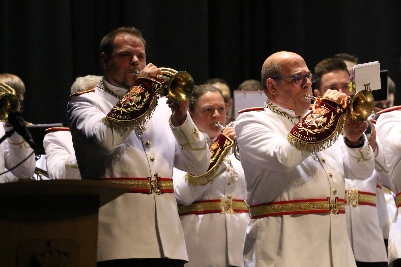 Fotos: El &#039;Certamen de Bandas Solidario&#039; anuncia la Semana Santa 2022