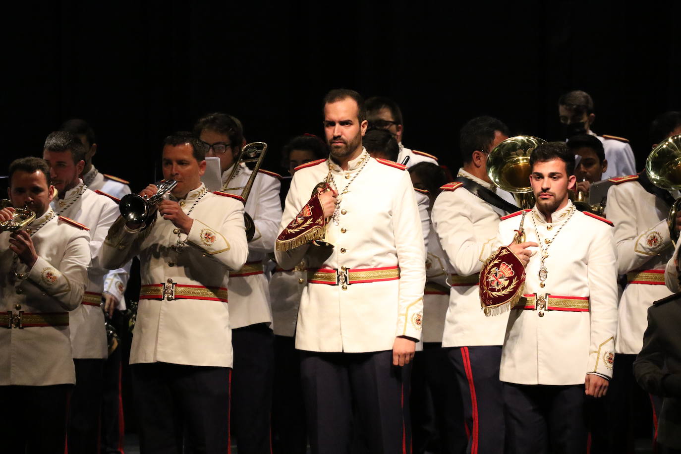 Fotos: El &#039;Certamen de Bandas Solidario&#039; anuncia la Semana Santa 2022