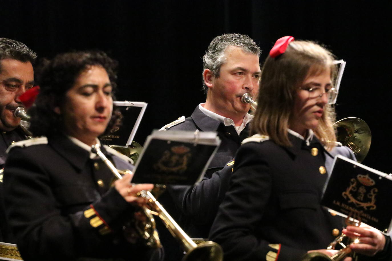 Fotos: El &#039;Certamen de Bandas Solidario&#039; anuncia la Semana Santa 2022
