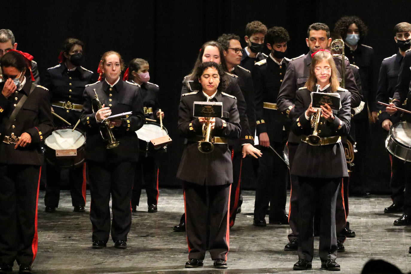 Fotos: El &#039;Certamen de Bandas Solidario&#039; anuncia la Semana Santa 2022