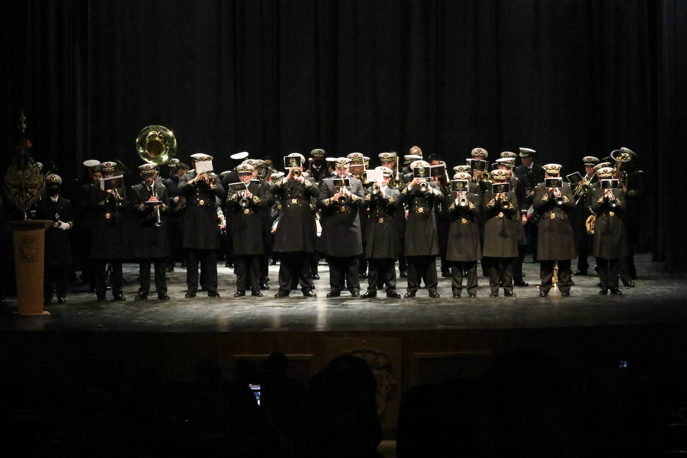 Fotos: El &#039;Certamen de Bandas Solidario&#039; anuncia la Semana Santa 2022