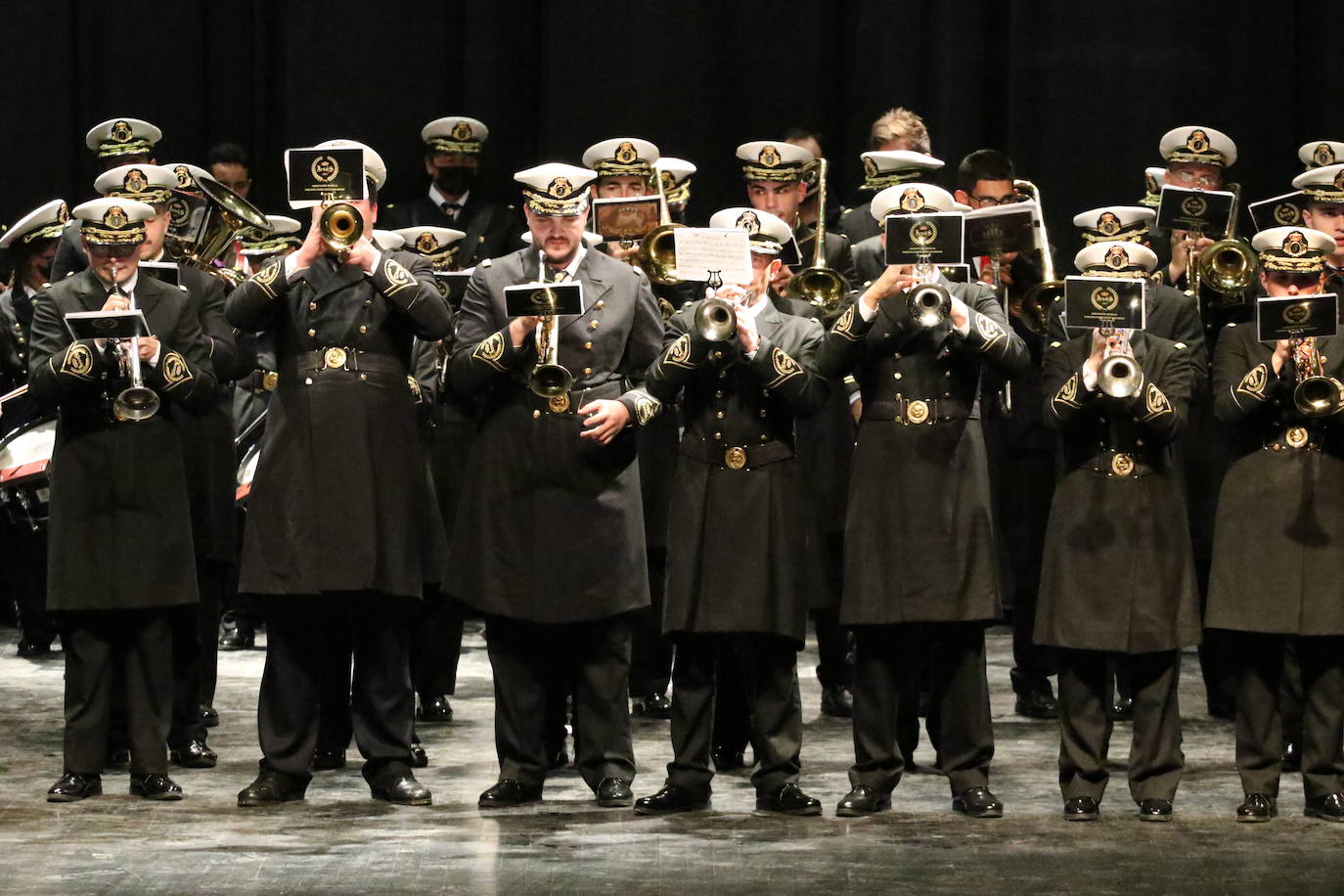 Fotos: El &#039;Certamen de Bandas Solidario&#039; anuncia la Semana Santa 2022