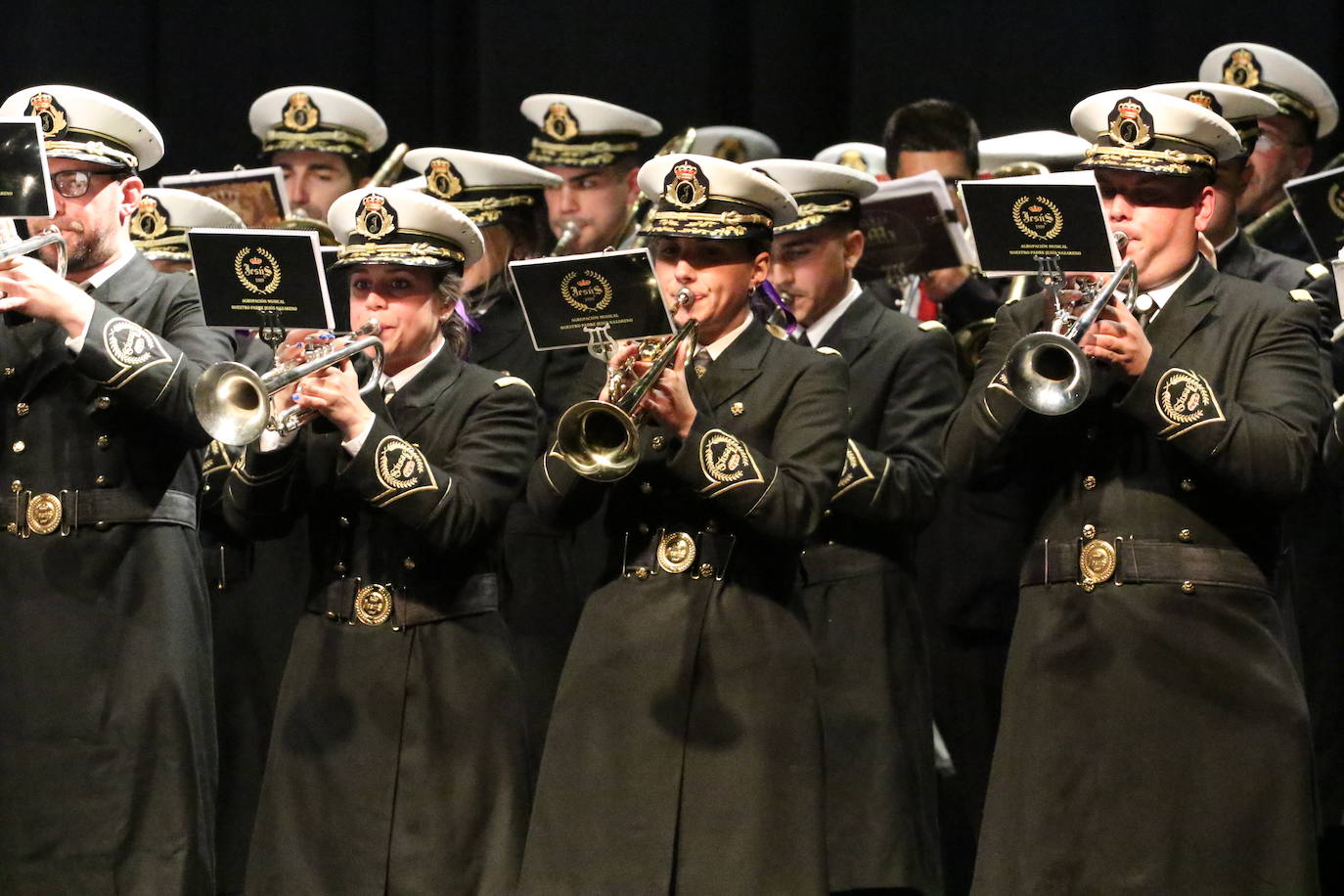 Fotos: El &#039;Certamen de Bandas Solidario&#039; anuncia la Semana Santa 2022