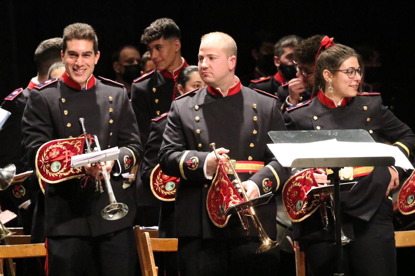 Fotos: El &#039;Certamen de Bandas Solidario&#039; anuncia la Semana Santa 2022