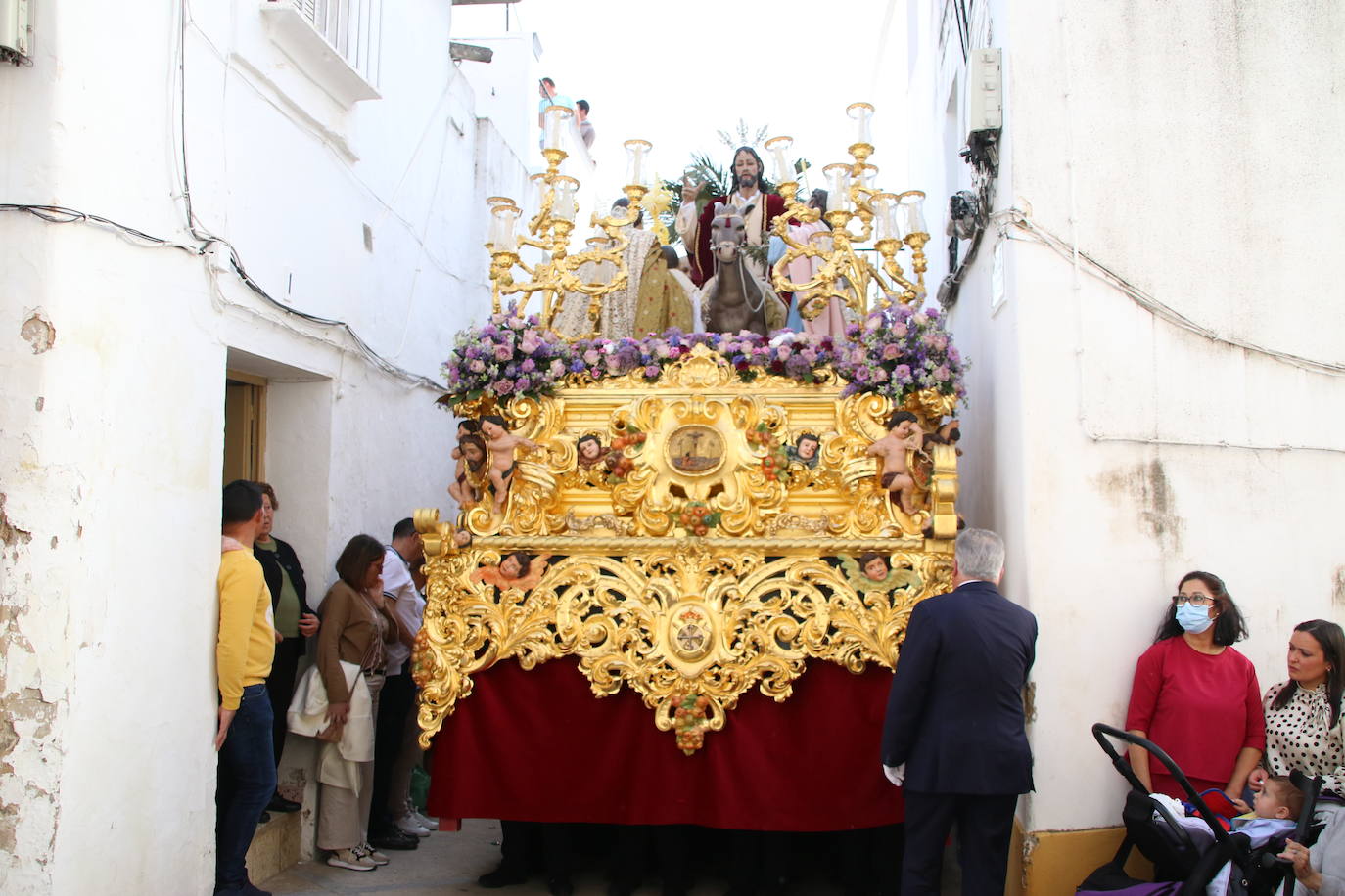 Fotos: Vuelve el fervor a las calles de Jerez de los Caballeros con la llegada de un anhelado Domingo de Ramos
