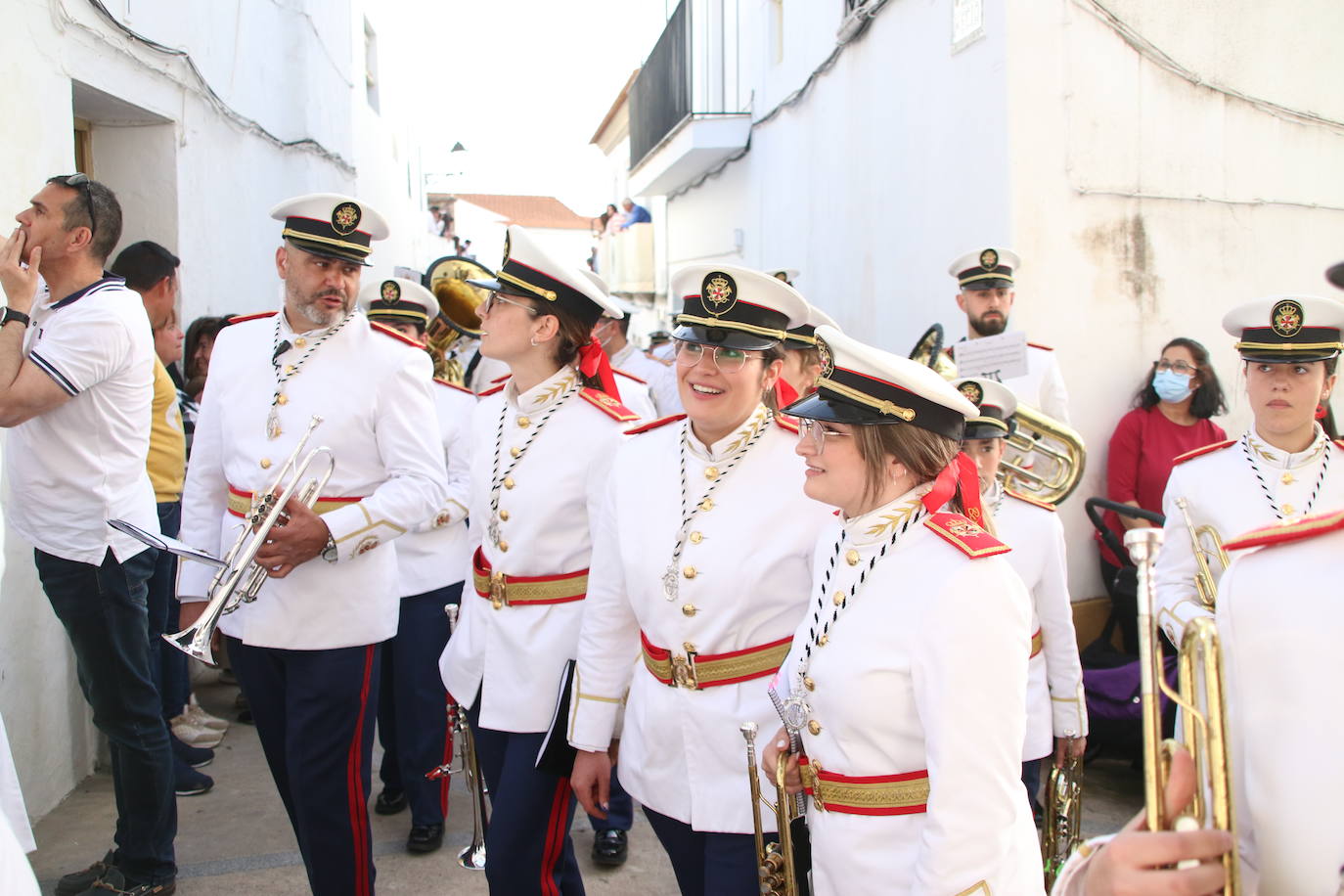 Fotos: Vuelve el fervor a las calles de Jerez de los Caballeros con la llegada de un anhelado Domingo de Ramos