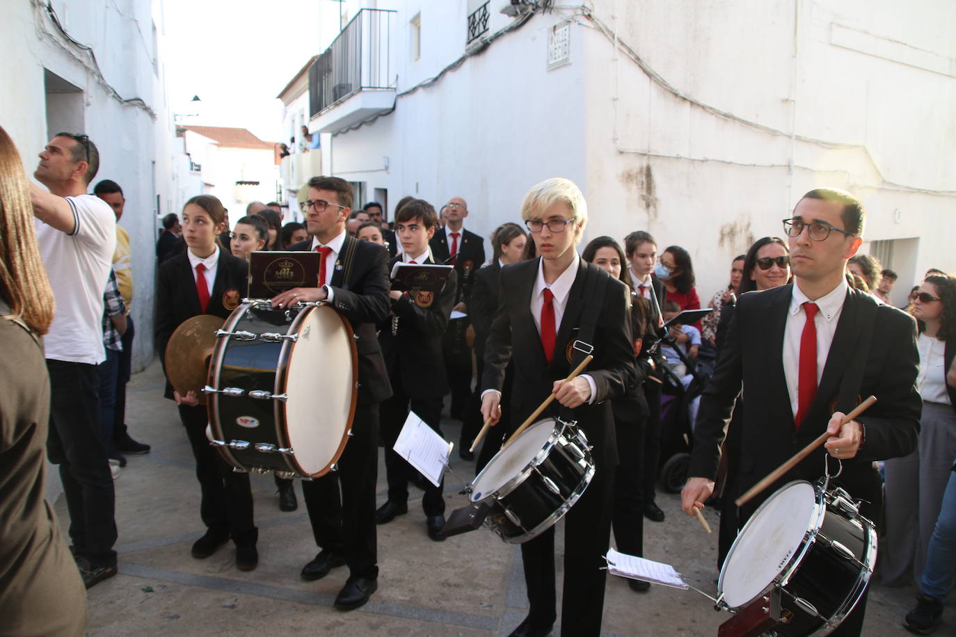Fotos: Vuelve el fervor a las calles de Jerez de los Caballeros con la llegada de un anhelado Domingo de Ramos