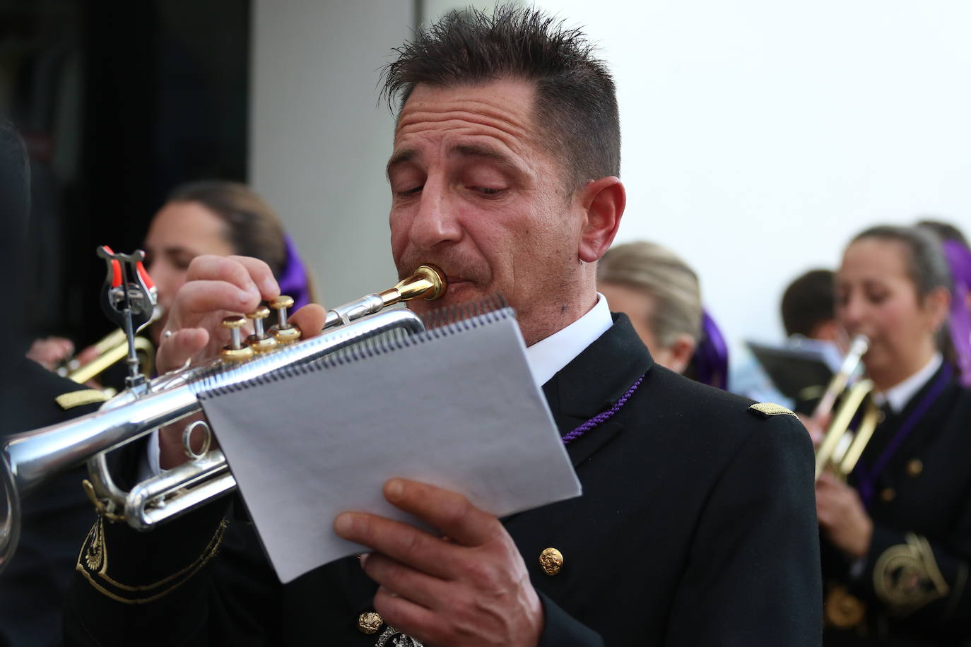 Fotos: El fervor envuelve la tarde de Viernes Santo en Jerez de los Caballeros