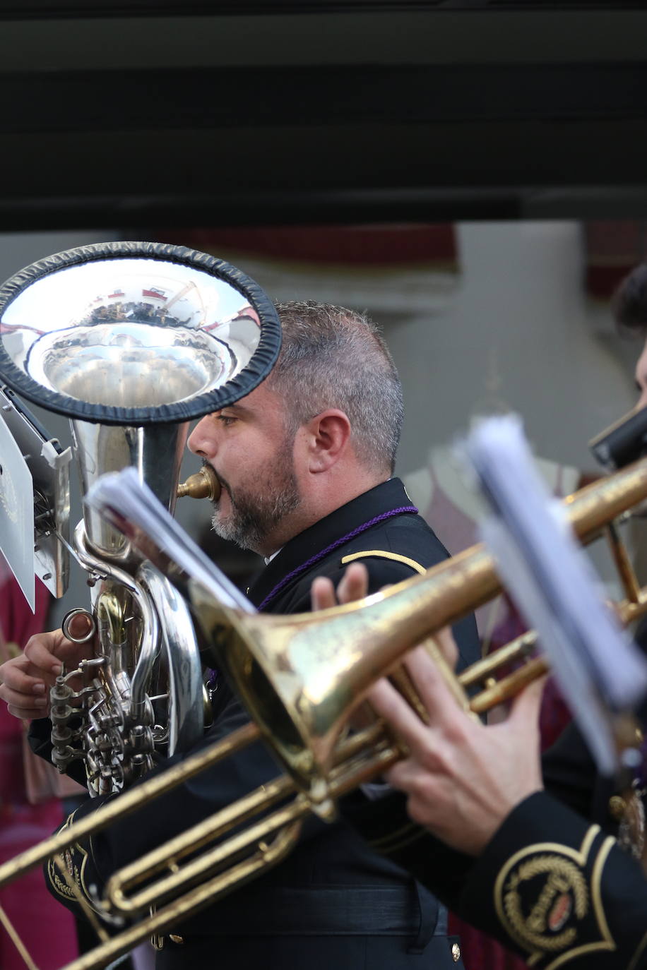 Fotos: El fervor envuelve la tarde de Viernes Santo en Jerez de los Caballeros