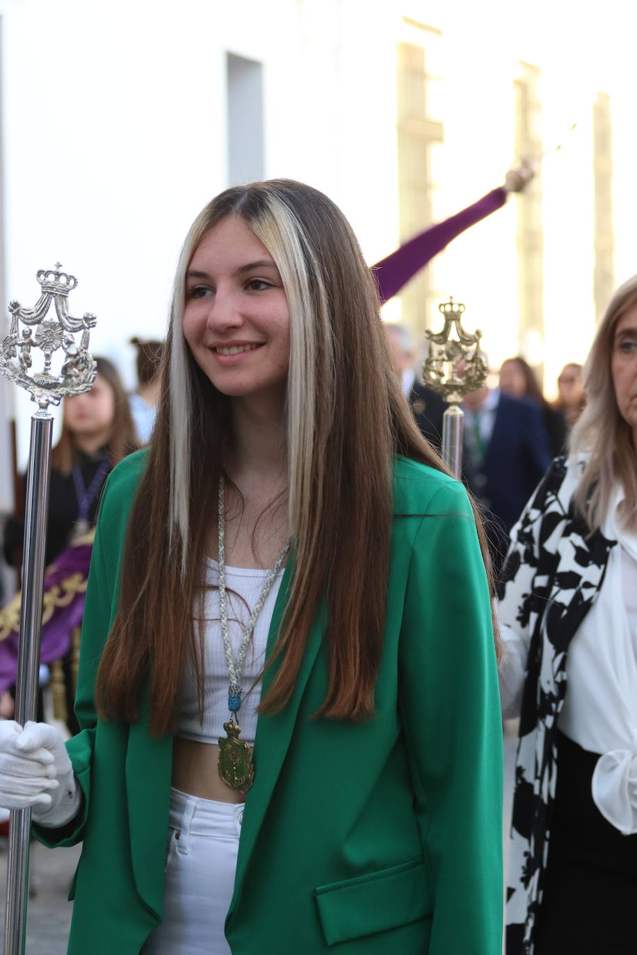 Fotos: El fervor envuelve la tarde de Viernes Santo en Jerez de los Caballeros