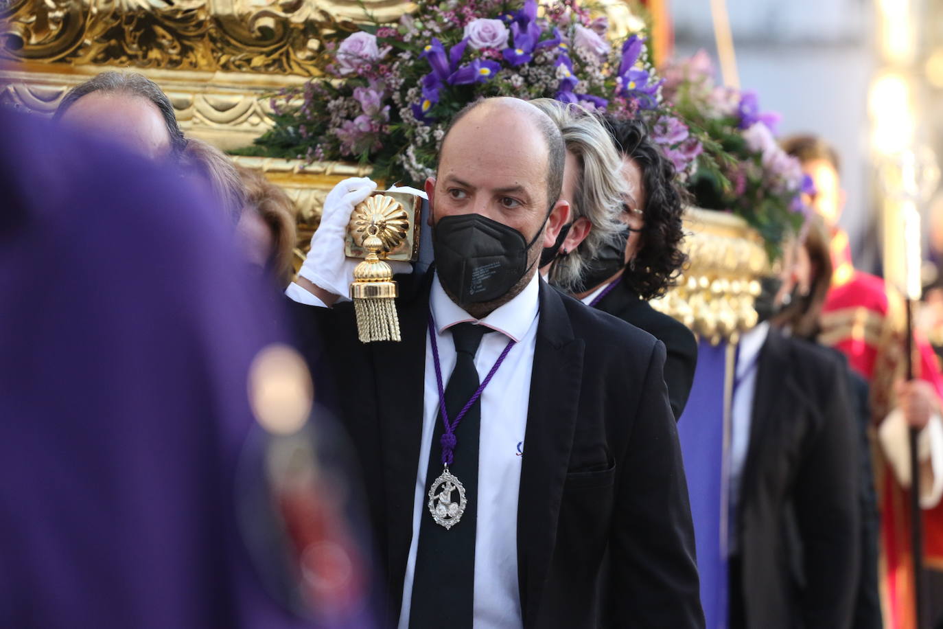 Fotos: El fervor envuelve la tarde de Viernes Santo en Jerez de los Caballeros