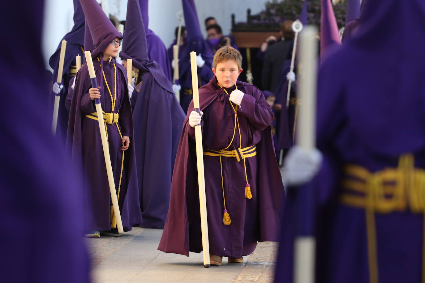 Fotos: El fervor envuelve la tarde de Viernes Santo en Jerez de los Caballeros