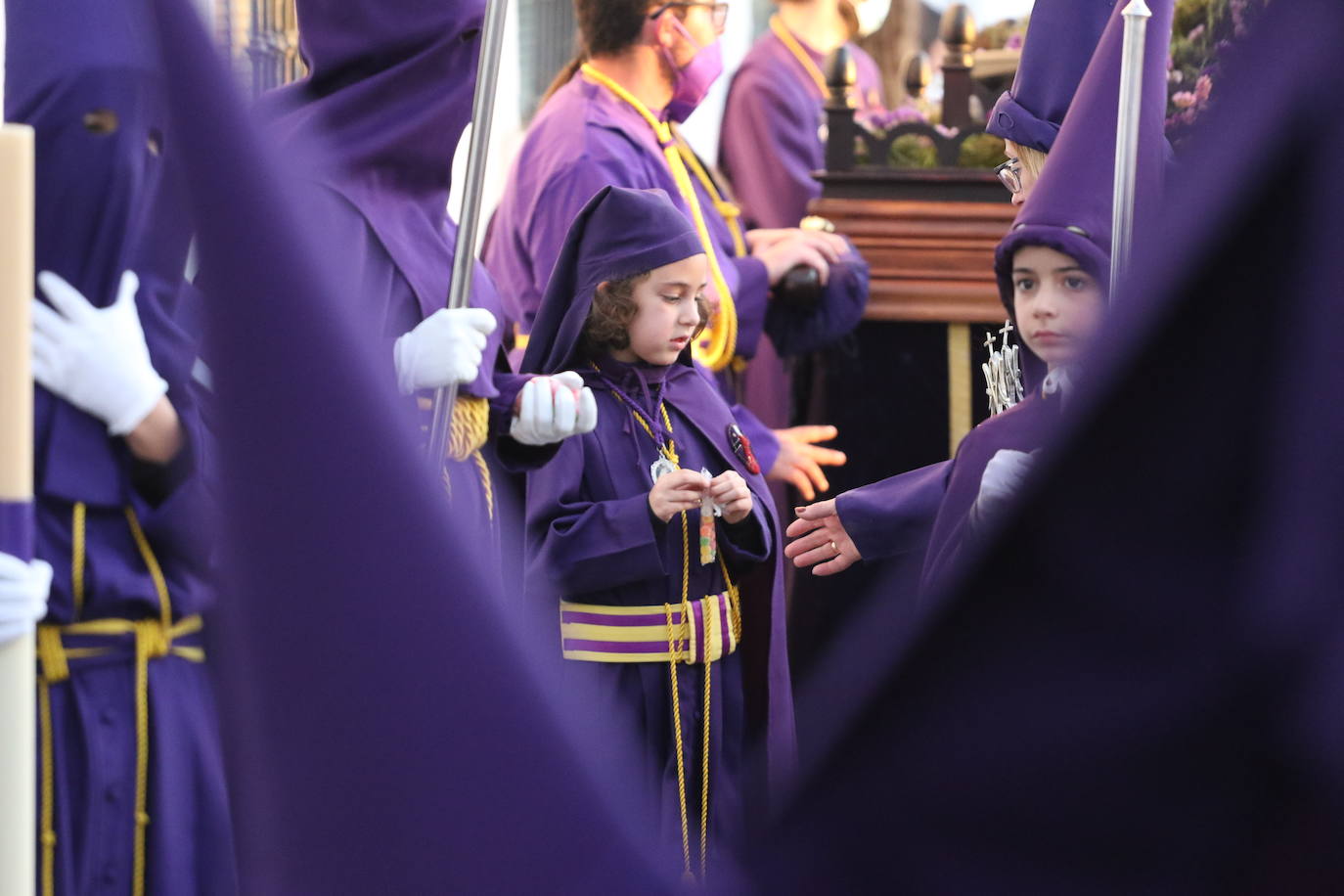 Fotos: El fervor envuelve la tarde de Viernes Santo en Jerez de los Caballeros