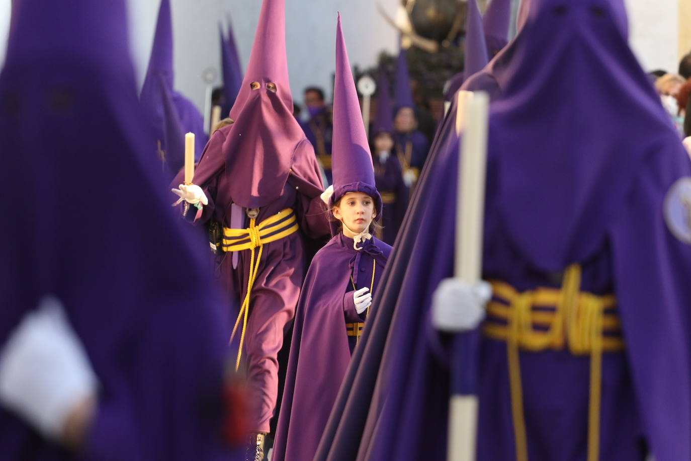 Fotos: El fervor envuelve la tarde de Viernes Santo en Jerez de los Caballeros
