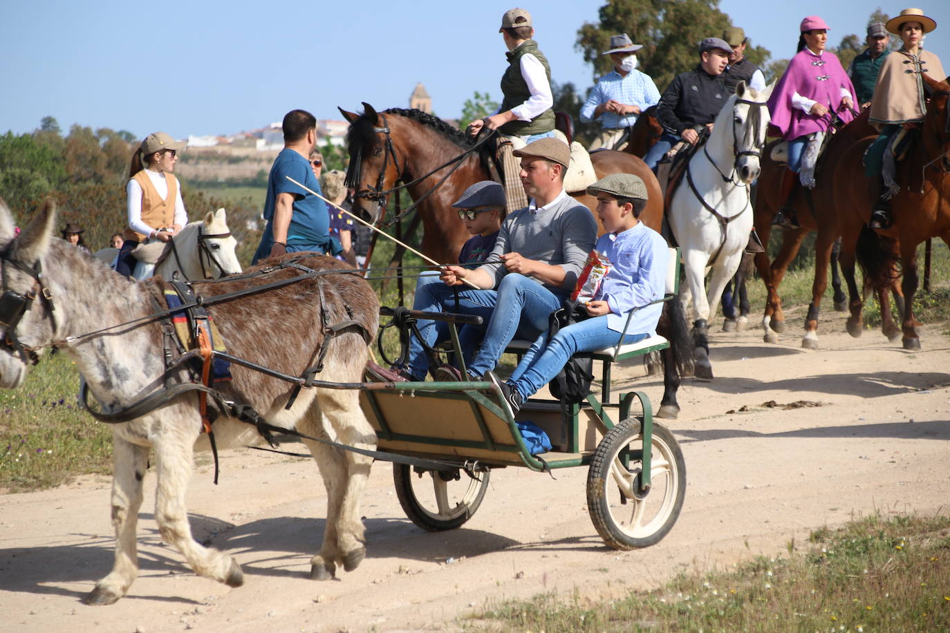 Fotos: Jerez celebra la romería en honor de su Patrona, Nuestra Señora de Aguasantas