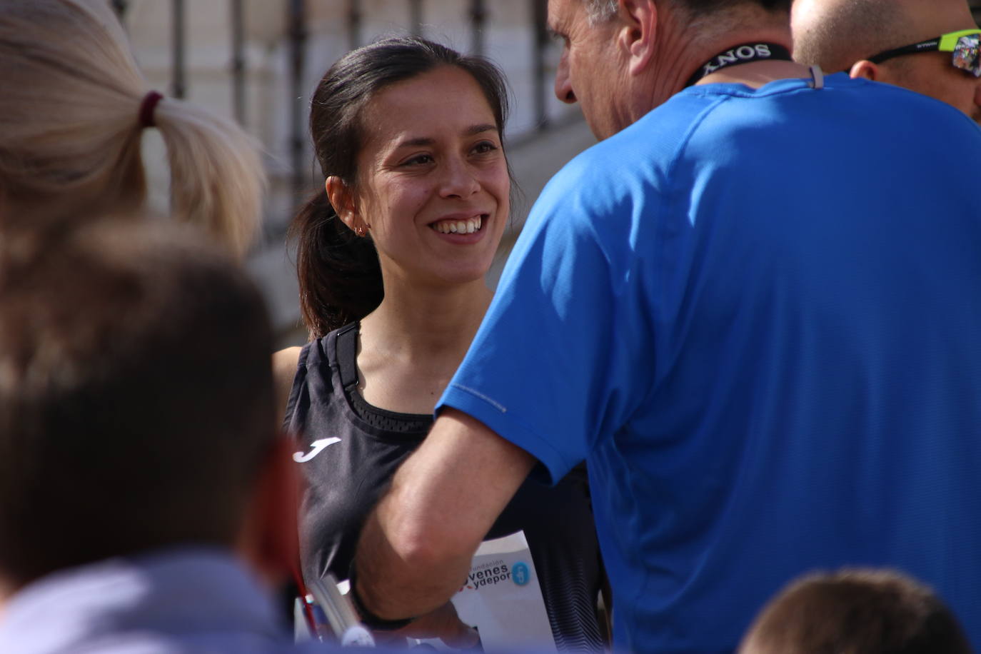 Fotos: Bruno Paixão y Anabel Benítez, vencedores de la XXIII Carrera Popular de Jerez de los Caballeros