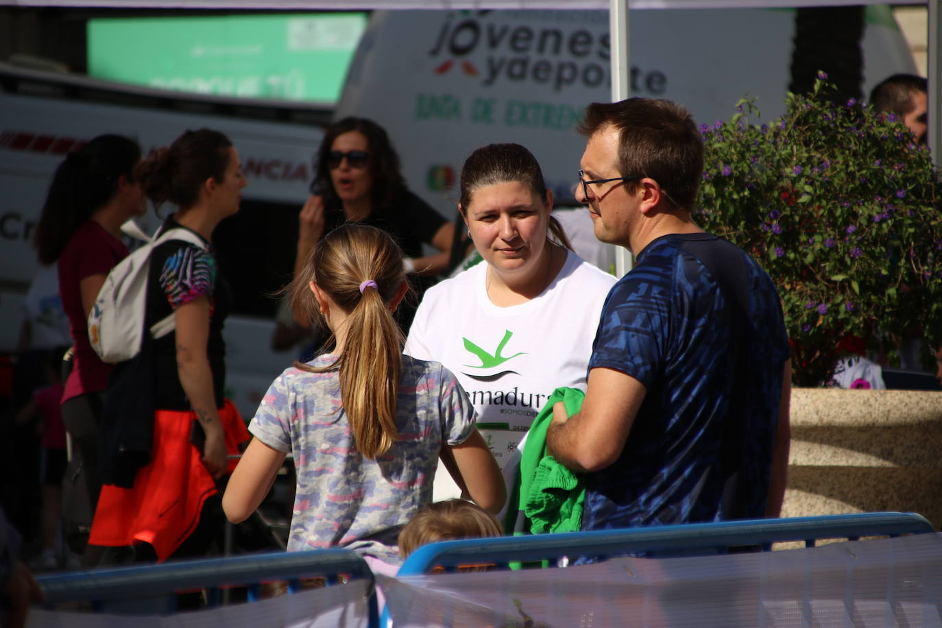 Fotos: Bruno Paixão y Anabel Benítez, vencedores de la XXIII Carrera Popular de Jerez de los Caballeros