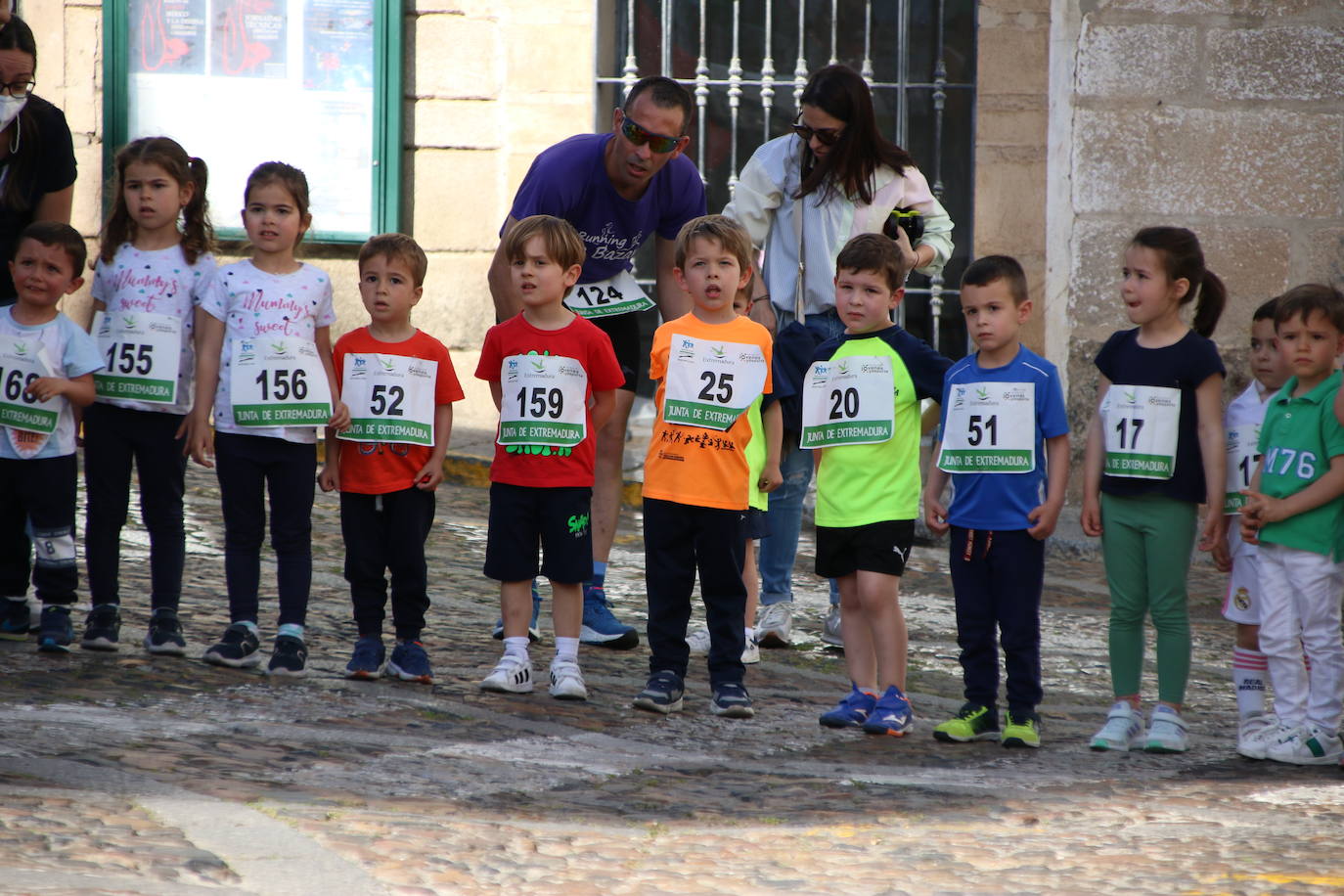 Fotos: Bruno Paixão y Anabel Benítez, vencedores de la XXIII Carrera Popular de Jerez de los Caballeros