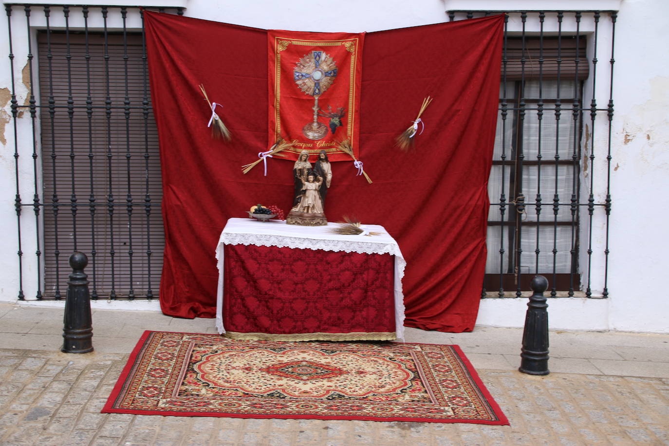 Fotos: Las alfombras de sal vuelven a engalanar las calles de Jerez para celebrar el Corpus Christi