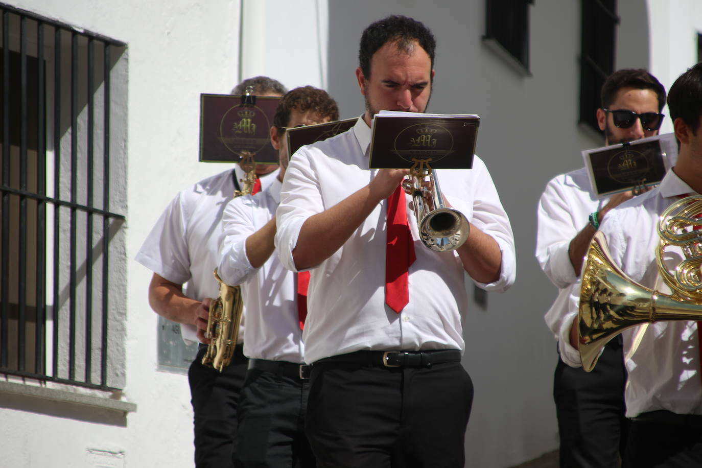 Fotos: Jerez celebra la procesión en honor de su patrón, San Bartolomé, y la Virgen del Reposo