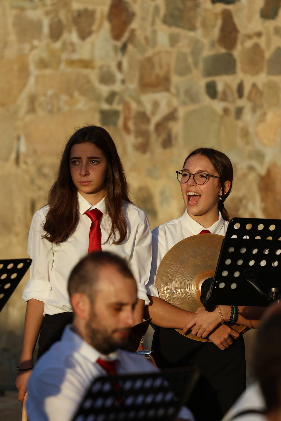 Fotos: Jerez de los Caballeros celebra el Día de Extremadura con un acto institucional en el Lienzo de Muralla