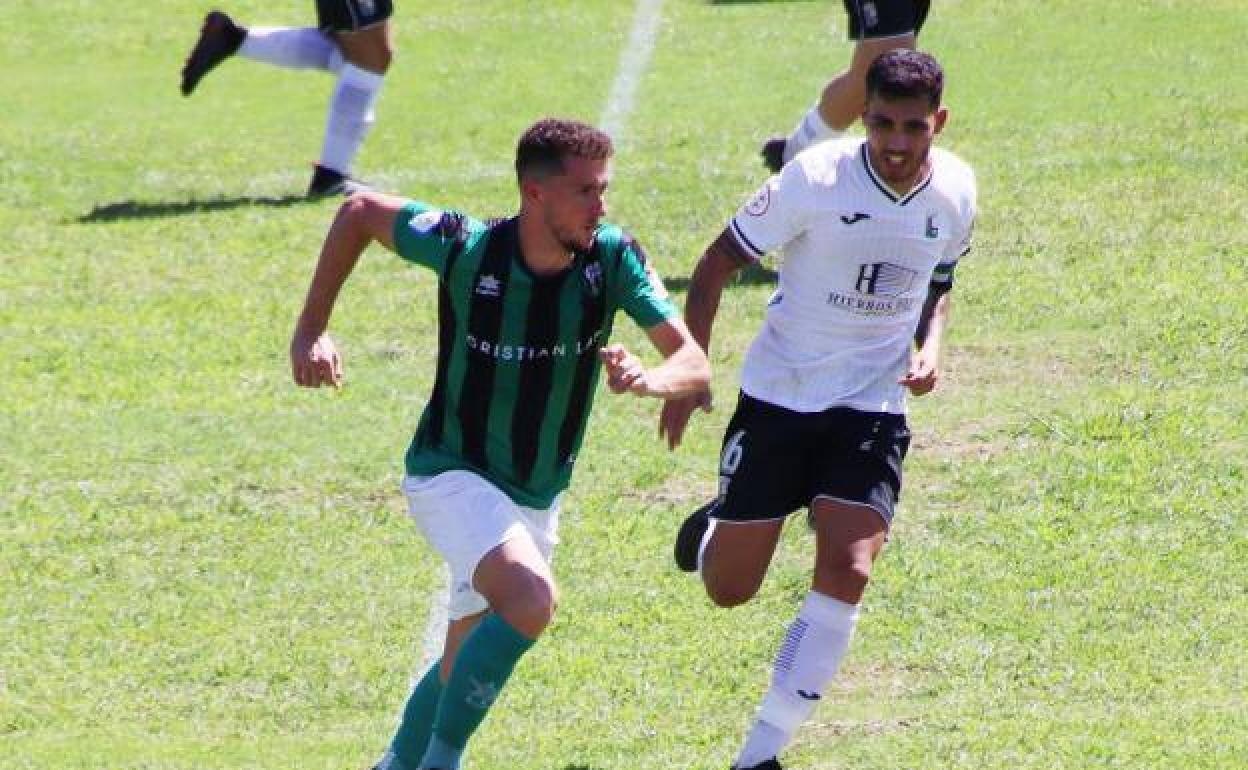El Jerez hizo un gran partido en Plasencia. 