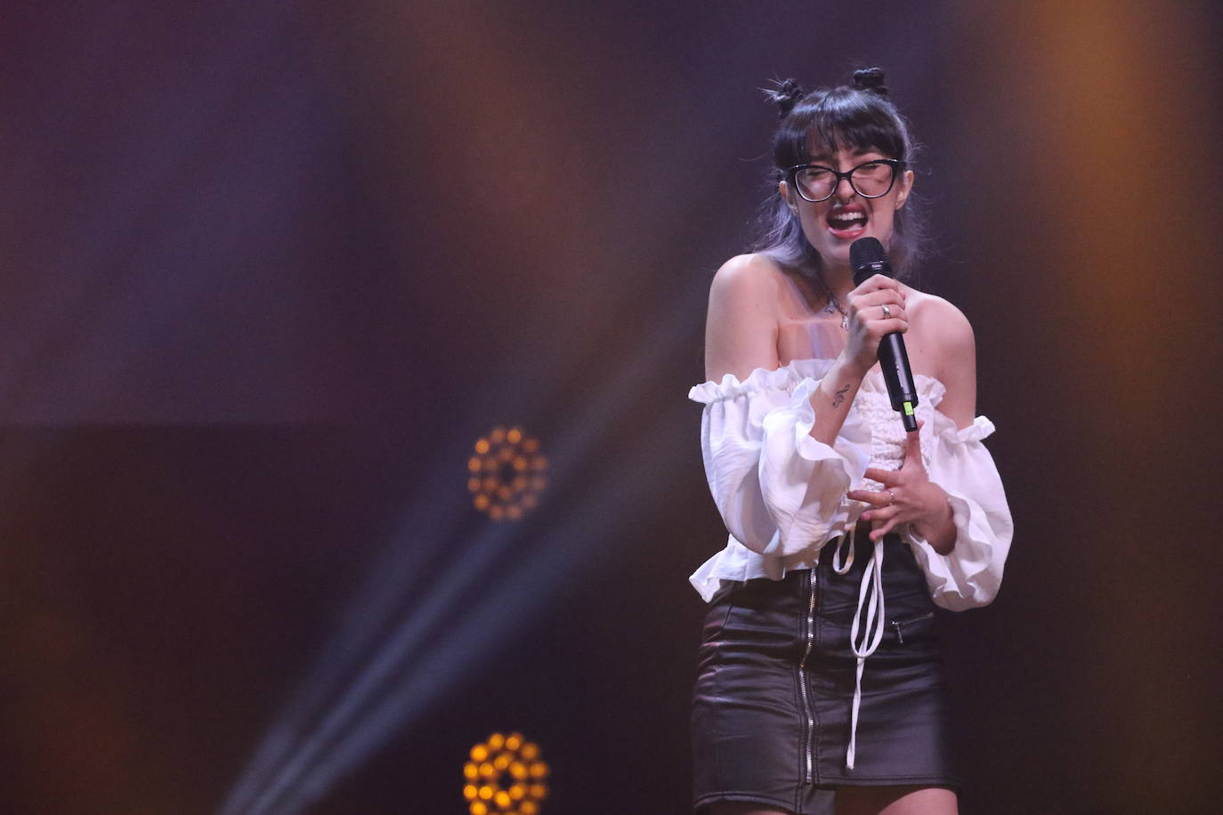 Fotos: Ana Nina, ganadora del Festival de la Canción de Extremadura 2022