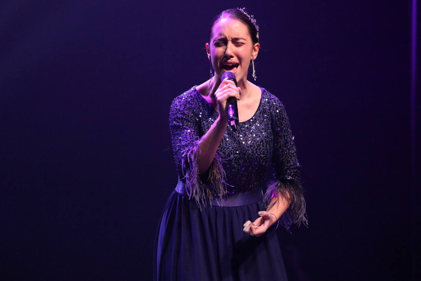 Fotos: Ana Nina, ganadora del Festival de la Canción de Extremadura 2022
