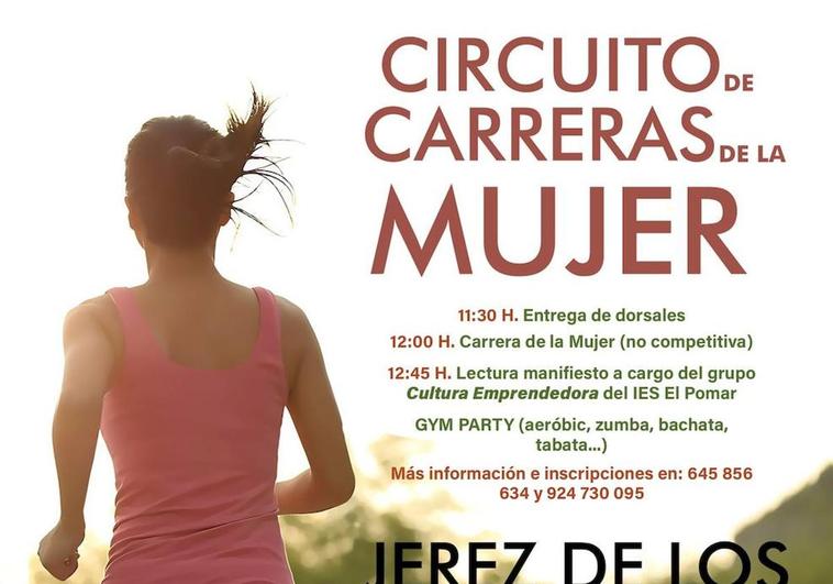 Jerez de los Caballeros celebra la Carrera y Caminata de la Mujer este domingo