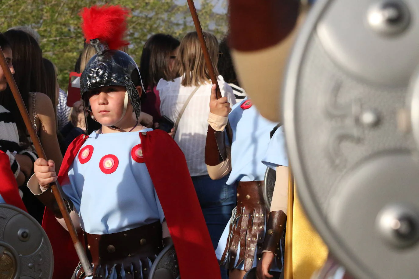La Semana Santa infantil del CEIP «El Rodeo» vuelve a ensalzar el legado cofrade de Jerez de los Caballeros