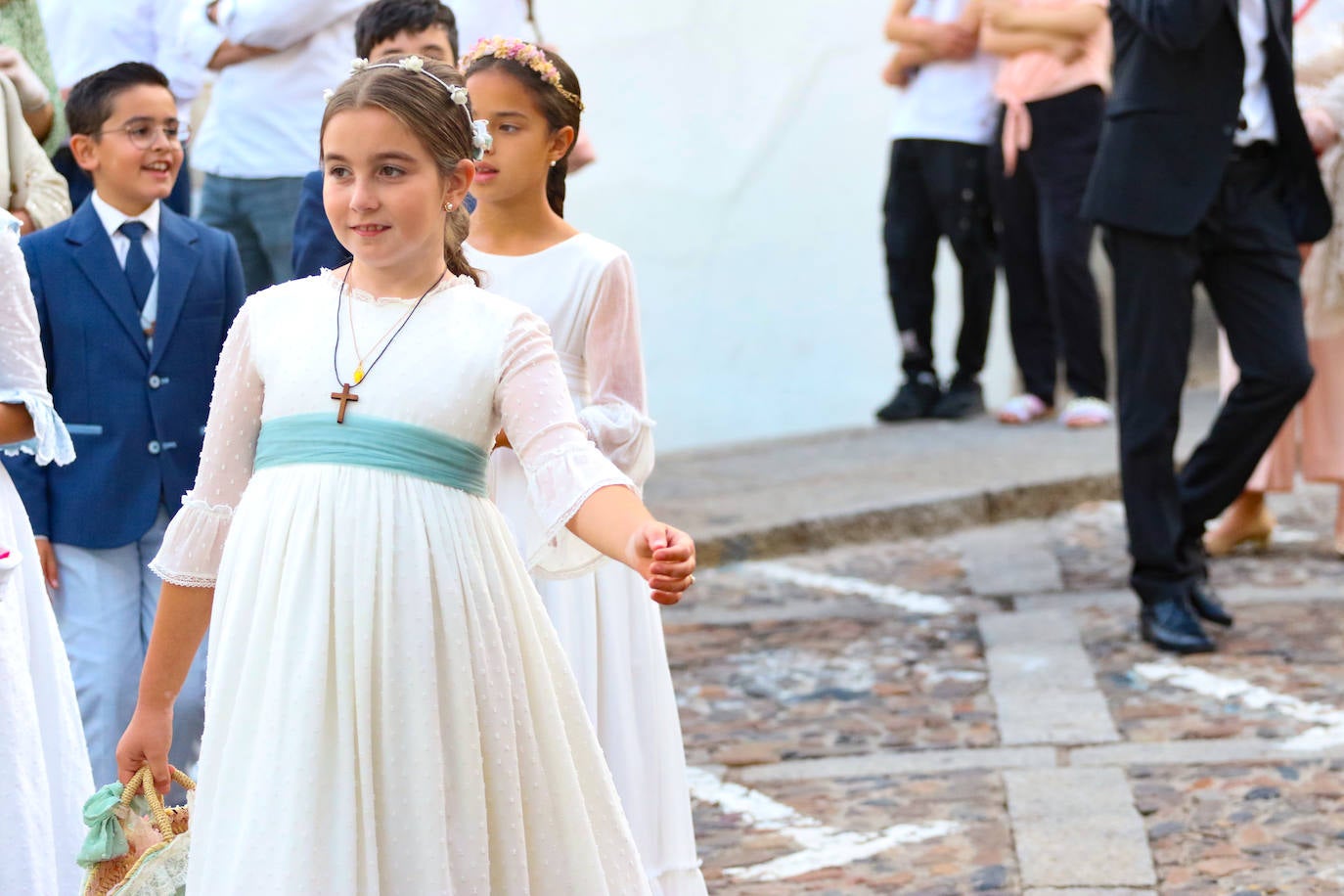 La procesión del Corpus Christi de Jerez de los Caballeros, en imágenes