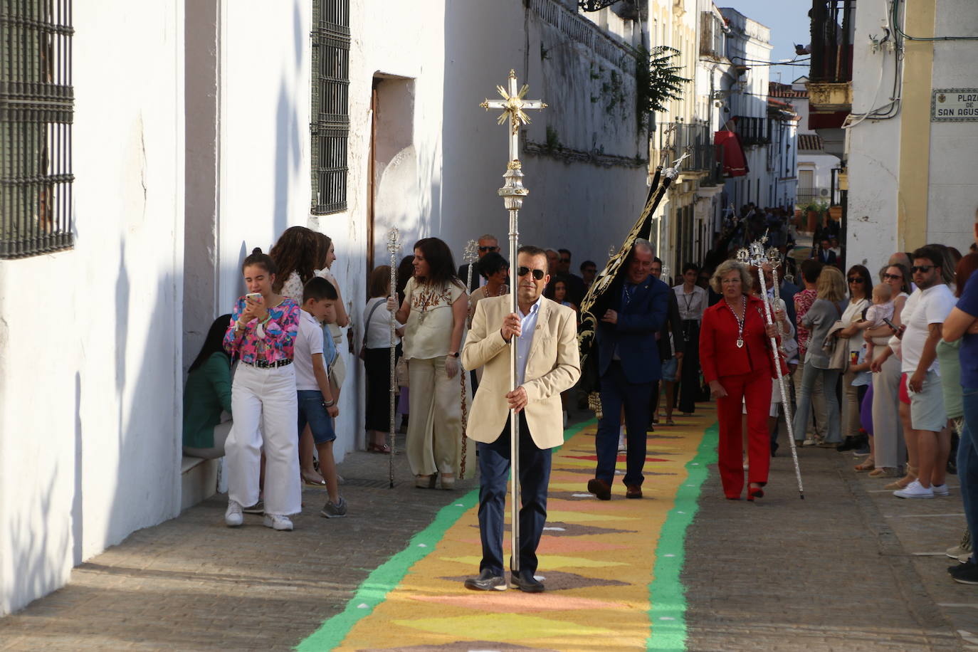 La procesión del Corpus Christi de Jerez de los Caballeros, en imágenes