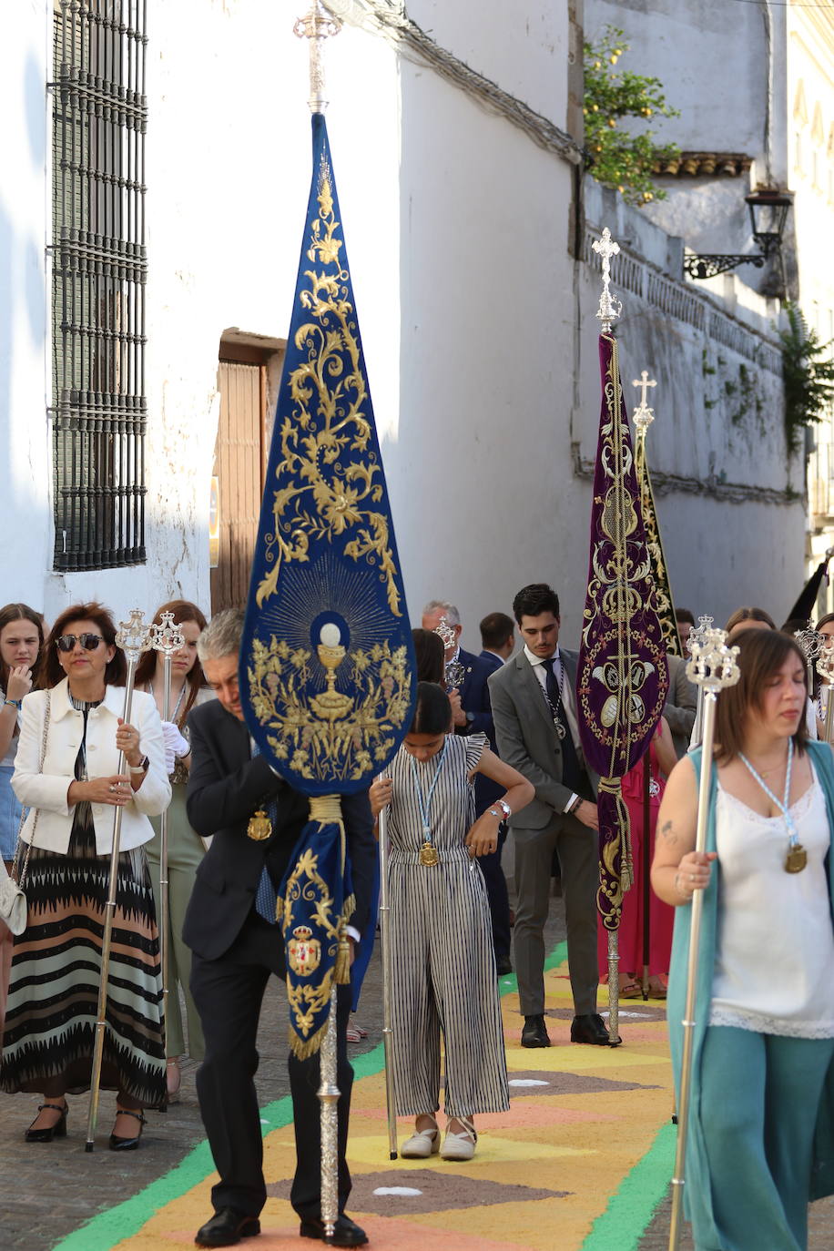 La procesión del Corpus Christi de Jerez de los Caballeros, en imágenes