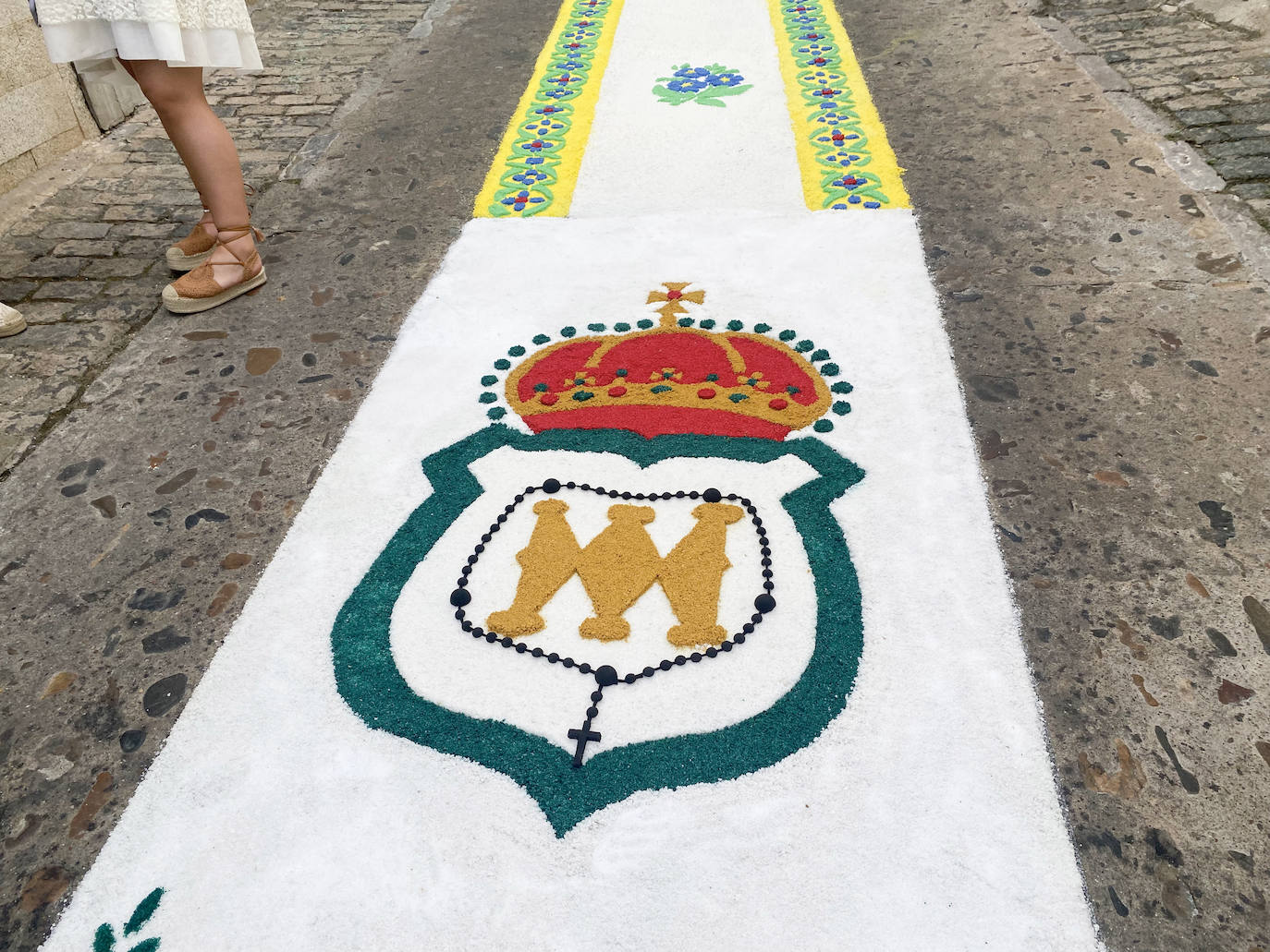 La procesión del Corpus Christi de Jerez de los Caballeros, en imágenes