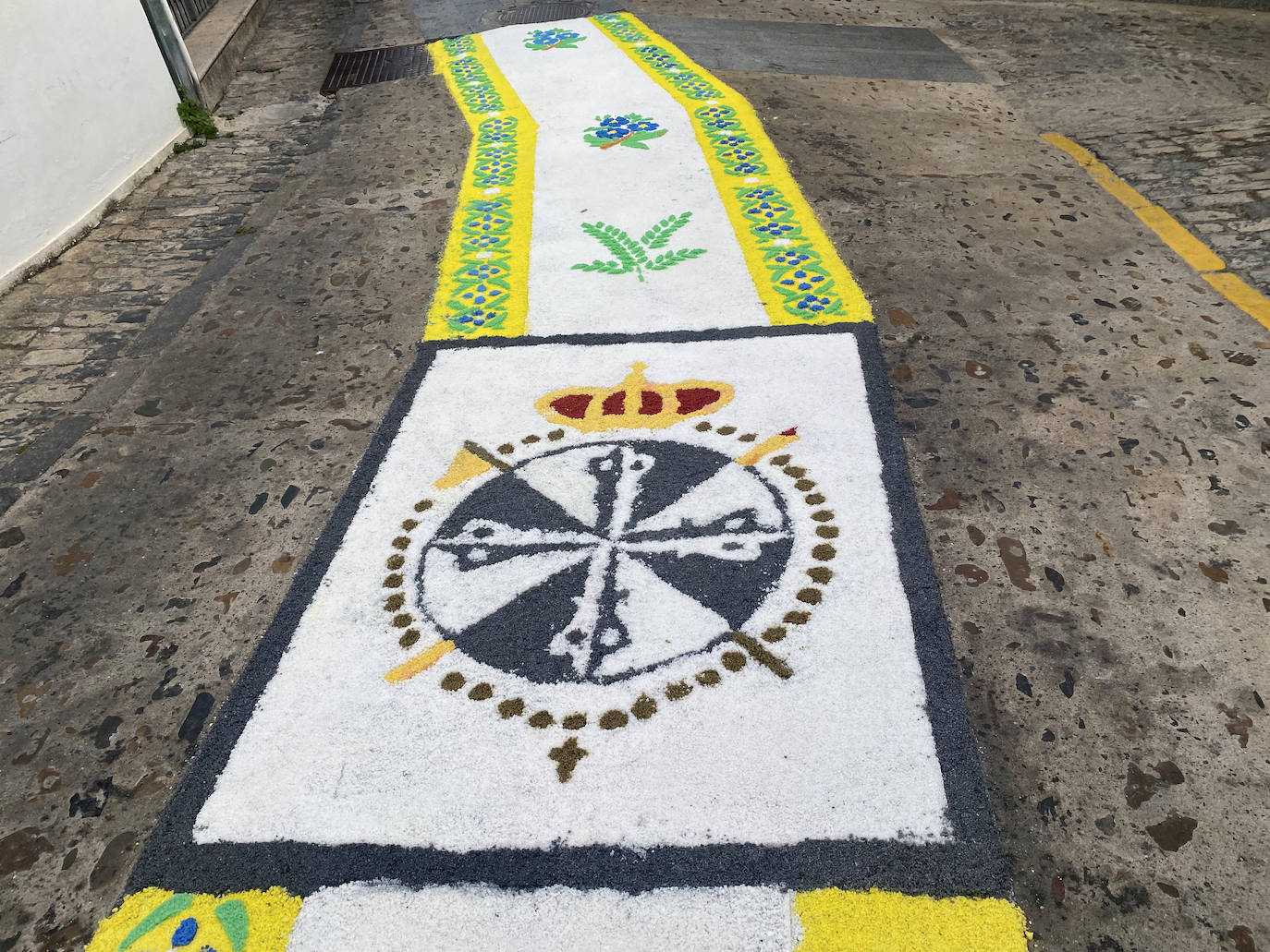 La procesión del Corpus Christi de Jerez de los Caballeros, en imágenes