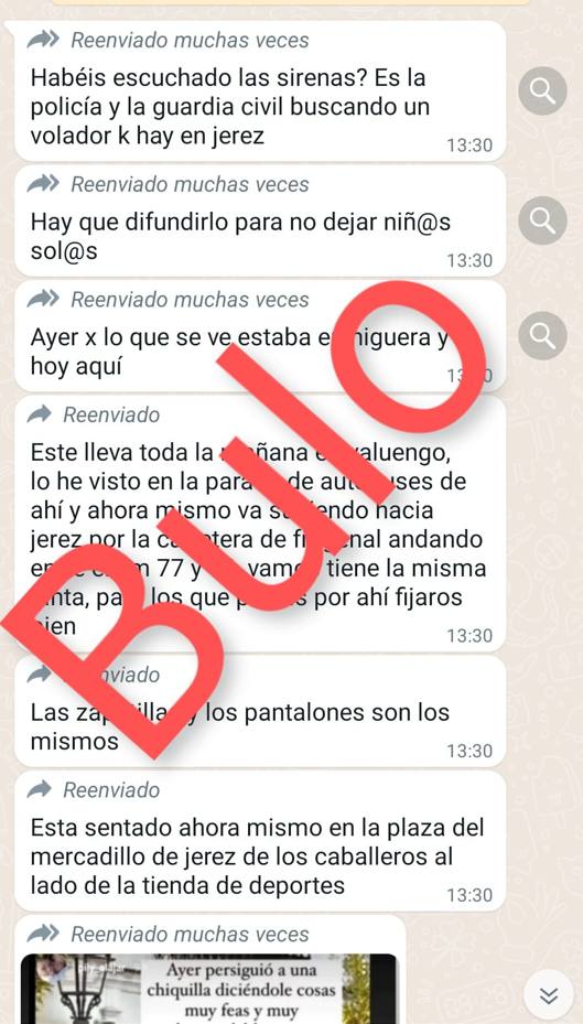 Bulo al que hace referencia la Policía Local.