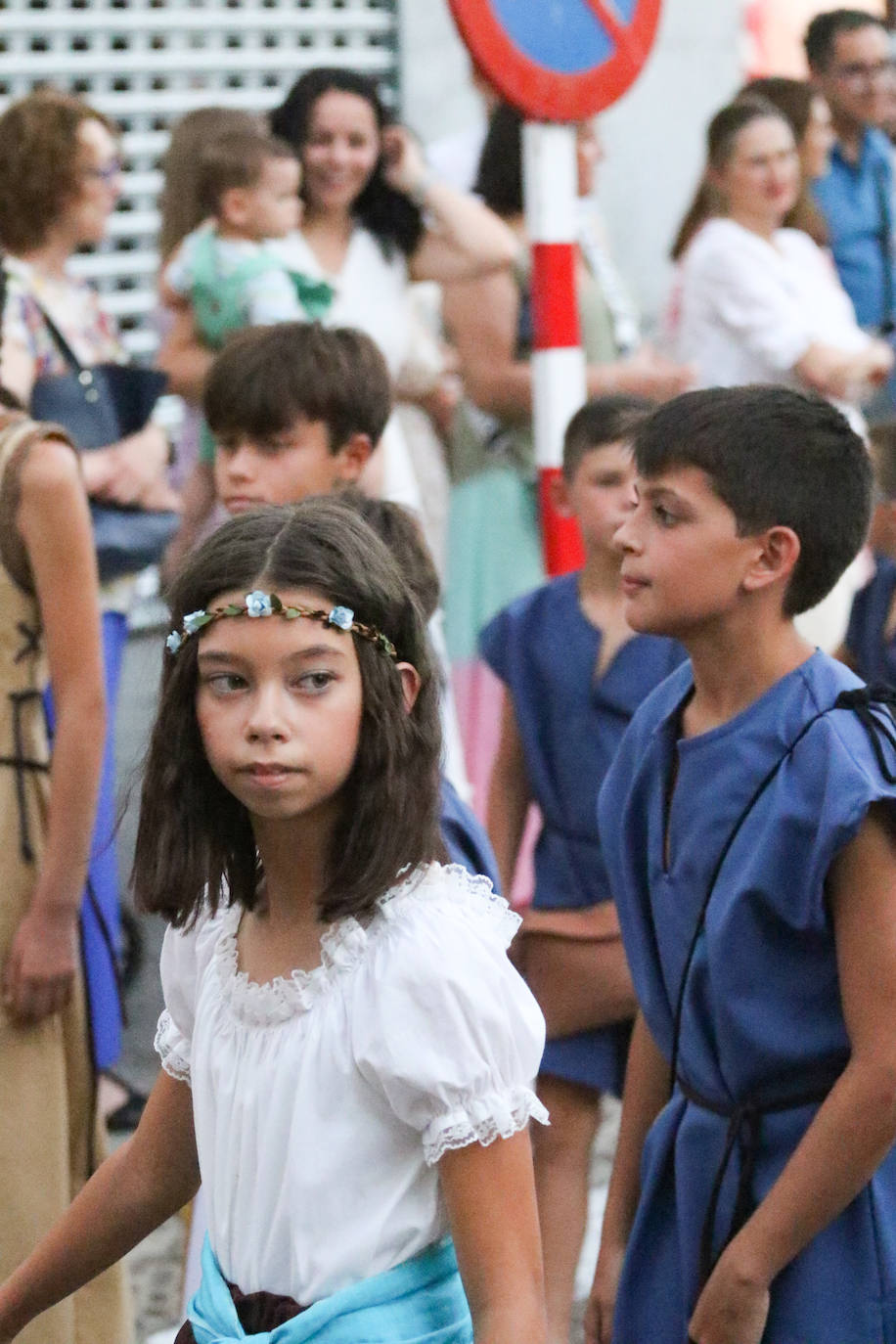 Desfile inaugural del XX Festival Templario de Jerez de los Caballeros, en imágenes